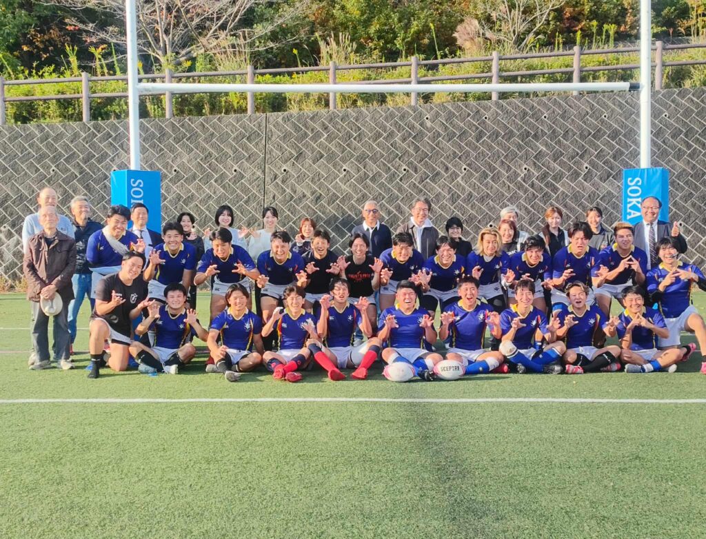 ラグビー集合写真